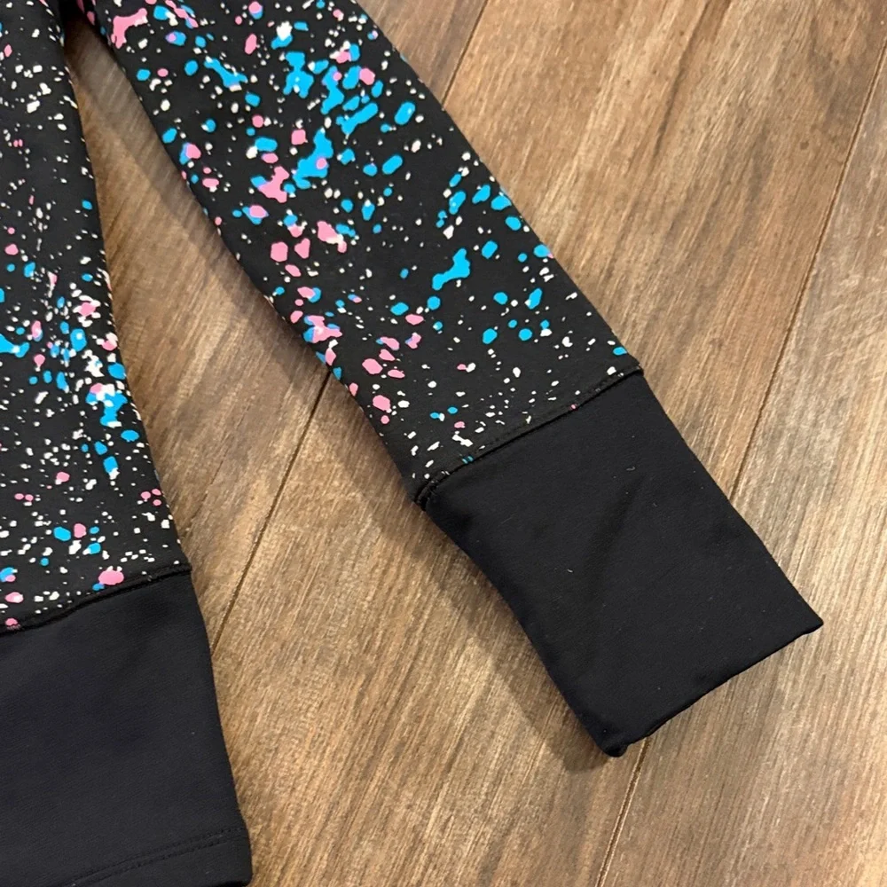 Under Armour Kids' Multicolor Splatter Long Sleeve Tee